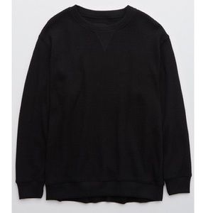 Aerie waffle sweatshirt